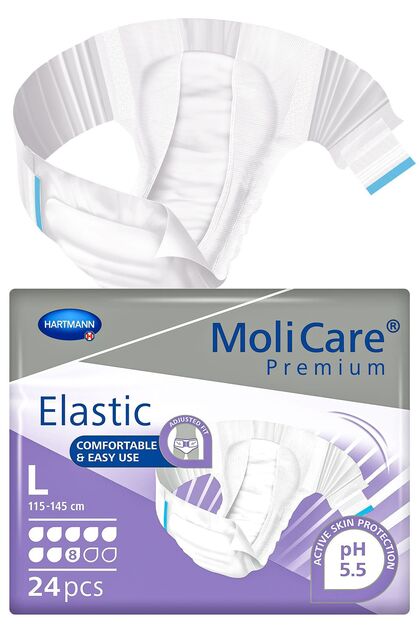 Molicare Premium Elastic 8 Damla L Beden 24'lü