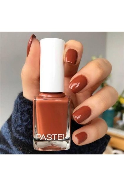 Oje 273 Güz Kış Koyu Turuncu Rengi Nail Polish Kadın Kozmetik Trend