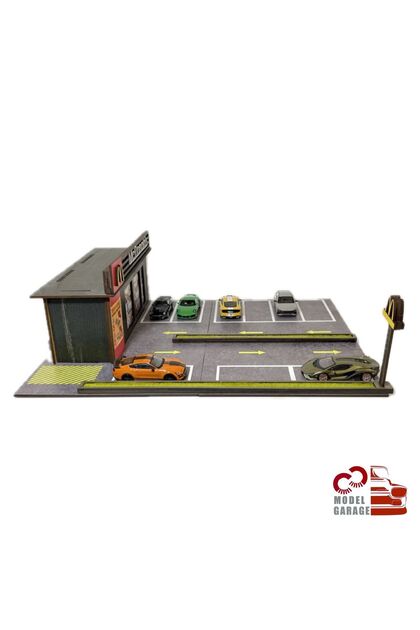 ミニカー American Diorama 1:24 Burger Stand Diora American Diorama