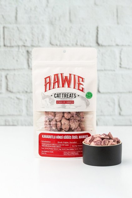 Freeze Dried Karadutlu Hindi Göğüs Kedi Ödül Maması, 40gr, %100 Doğal, Sağlıklı Atıştırmalık