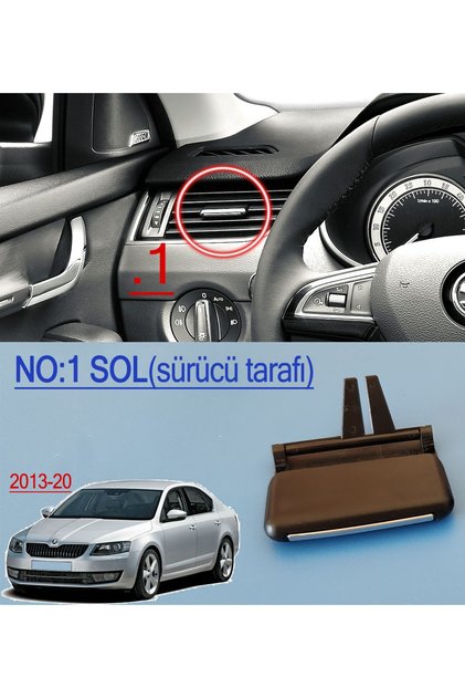 Octavia A7 Ventilation Direction Handle - LEFT