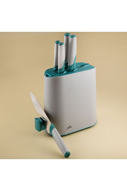 Jumbo Smart Green Standlı 5'li Bıçak Seti - Fiyatı, Yorumları