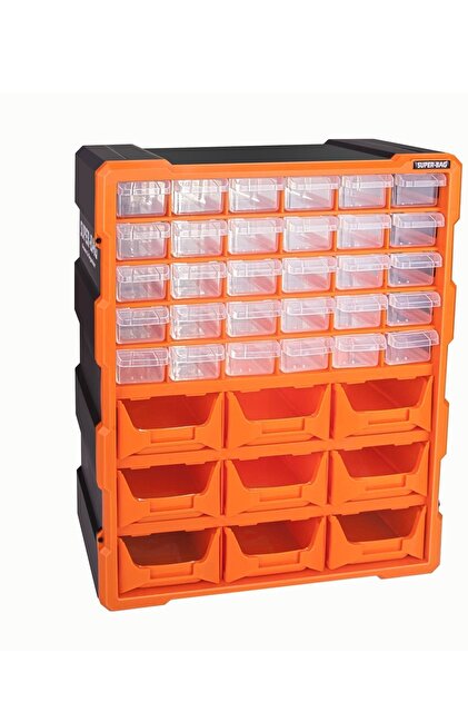 Superbag SUPER BAG 39 lu Küçük Monoblok Çekmece Seti - ASR-6010