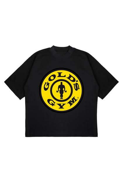 Sc Olympia & Gold's Gym Design Printed Oversize Unisex 100% Cotton T-Shirt