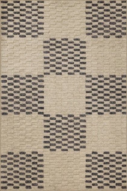 Checkered Pofidik Genelectrical Themed Decorative Washable Carpet Miravip9037