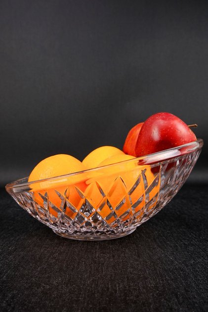 Glass Serving and Presentation Bowl 22 Cm - KA.YNK.300 C1-1-288