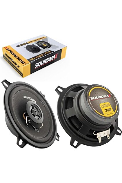 Soundmax Sx-cx502 Oto Hoparlör 13cm 170 Watt Tweeterli 2 Adet