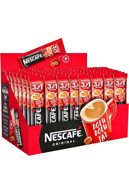 3'ü 1 Arada Kahve 17.5gr 72'li Paket