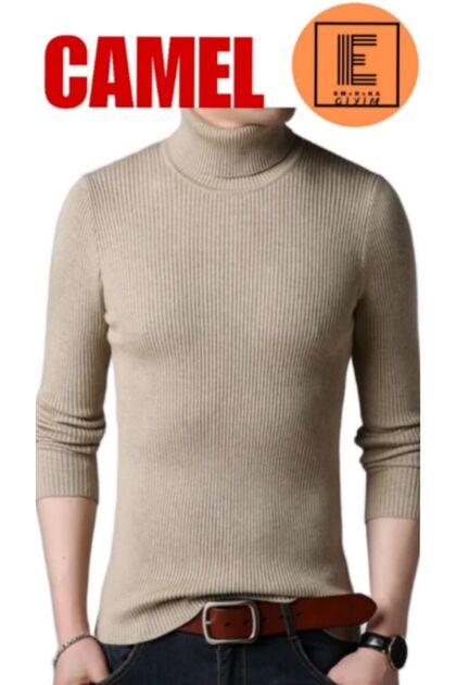 Full Turtleneck Knitwear Sweater