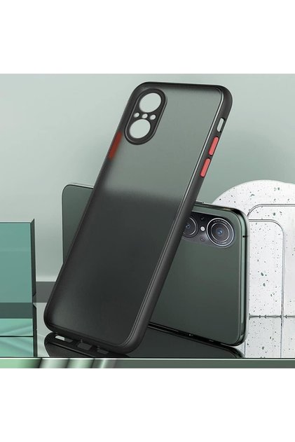 Huawei Nova 9 Se Case Matte Anti-Fingerprint Camera Protection Hard Silicone with Colorful Keys