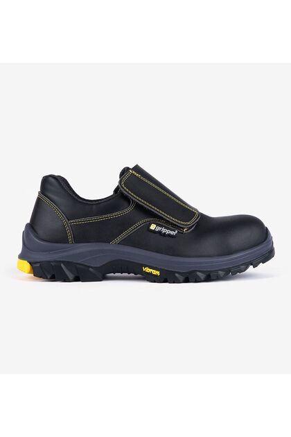 /gripper Gpr 34 Rs2 Siyah Deri Kompozit Vibram Yanmaz Hro Taban Kaynakçı Iş Güvenlik Ayakkabısı