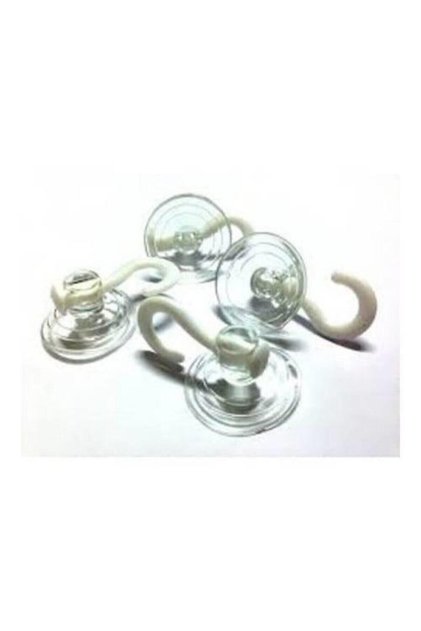 Vantuz Öpücük Vantuzlu Askı Öpücük Askı 1 Adet Cap 3 Cm