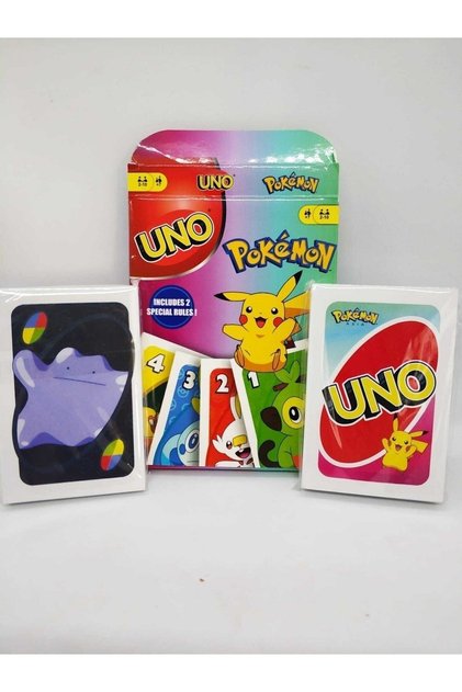 Pokemon Temalı Oyun Kartları 108 Kart
