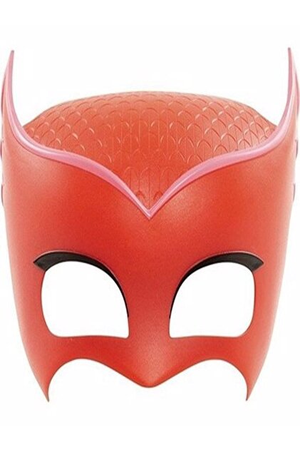 TURKAFONE Pj Maskeliler Maskesi Kırmızı Pj Maskeli Maske Sert