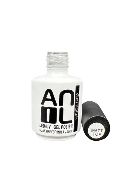 Anil Mat Top Coat - Mat Ve Uzun Süre Kalıcı Son Kat - Profesyonel Tırnak Bakımı 15 ml
