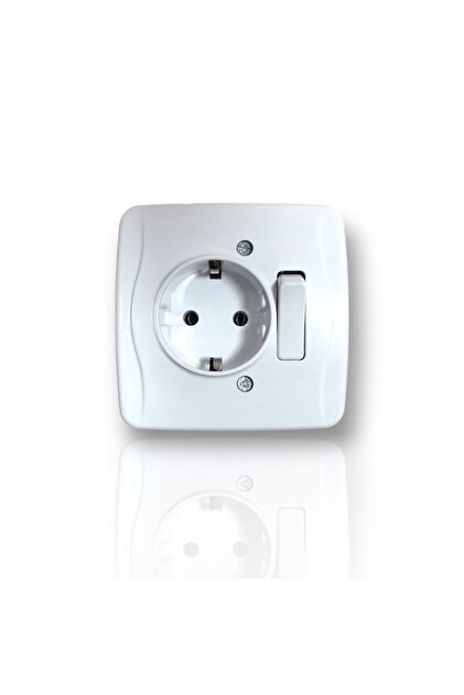 Furniture Socket Recessed With Switch Grounded Socket With Switch