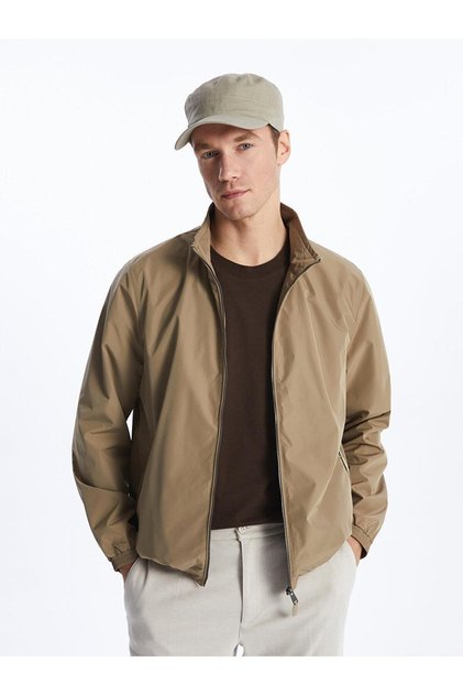 LCWAIKIKI Classic Standard Fit Stand Collar Men's Coat