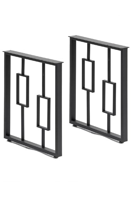 Metal Masa-yemek Masası- Çalışma Masası Ayağı 2 Adet Ayak 72 Cm Mobilya Ayağı