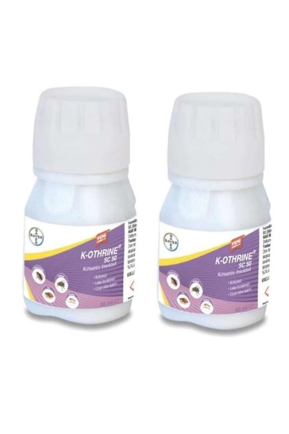 K-Othrine SC 50 Genel Haşere İlacı 2 x 50 ML