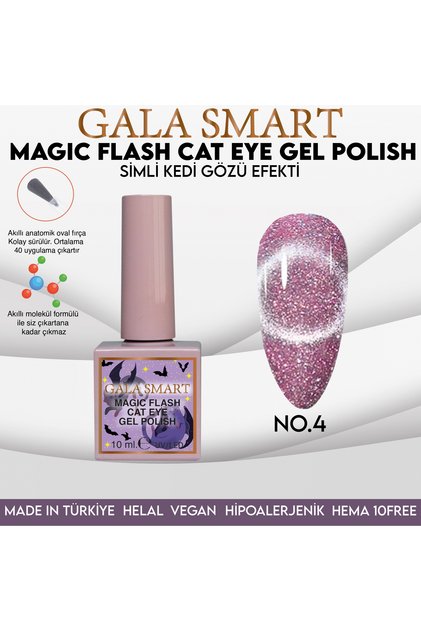 MAGIC FLASH KEDİ GÖZÜ KALICI OJE 10 ML NO:04