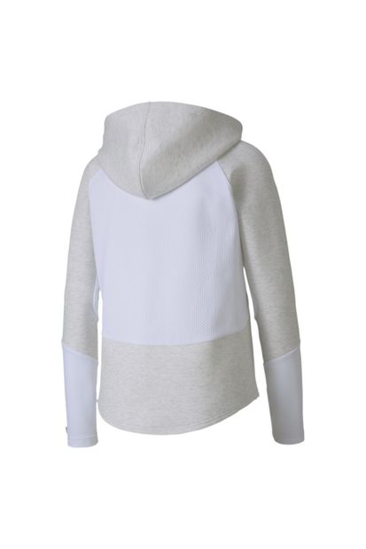 Puma EVOSTRIPE FZ Gri Kadın Sweatshirt 101119405 - 5