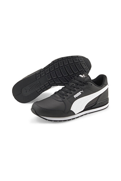 Puma St Runner V3 L Puma Black-puma White Erkek Günlük Ayakkabı