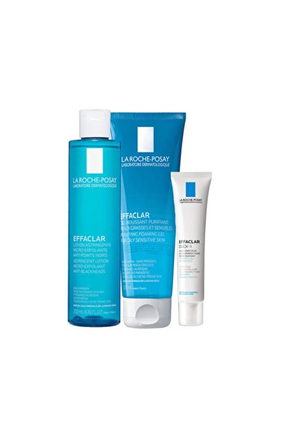 LA ROCHE-POSAY EFFACLAR MAT+ 9個セット La Roche-Posay Effaclar Yağlı Ciltler için Pürüzsüzleştirici Siyah