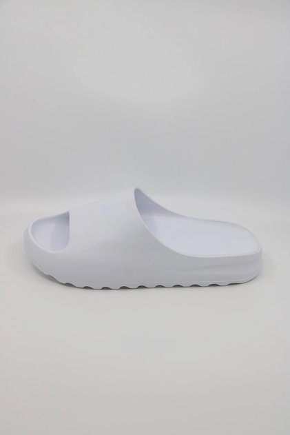 EVA Unisex Γυναικείες Ανδρικές Λευκές Παντόφλες Sabo Daily Comfortable Balcony Garden Pool Beach