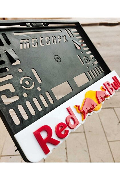 Aksaray Tasarım Atölyesi Motor Plakalık Red Bull Takmatik Pleksi