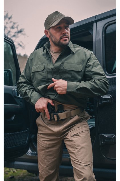 Protection Tactical Gömlek Yeşil – Dayanıklı, Şık Ve Fonksiyonel Taktik Giyim