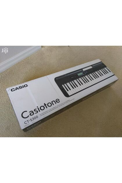 Casio Tone Ct-s300 61 Tuşlu Tuş Hassasiyetli Org (siyah)-adaptör