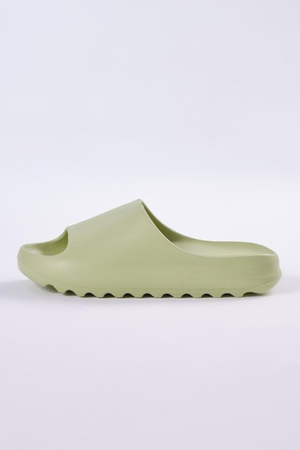 EVA Unisex Γυναικείες Ανδρικές Παντόφλες Παραλίας Πισίνας Κήπου Μπαλκόνι σε ανοιχτό πράσινο χρώμα Sabo