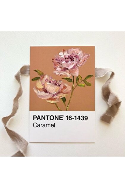 Poli Art Design Pantone 25 ad. Toprak renler Postcards