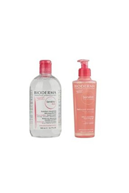 Bioderma Sensibio Foaming Jel 500 ml & Sensibio H2o 500 ml