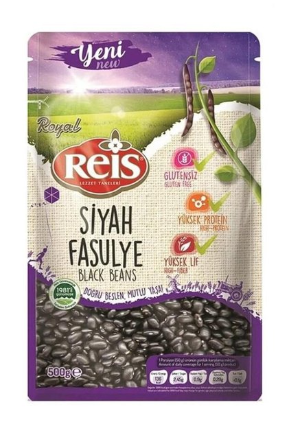 Reis Siyah Fasulye 500 gr