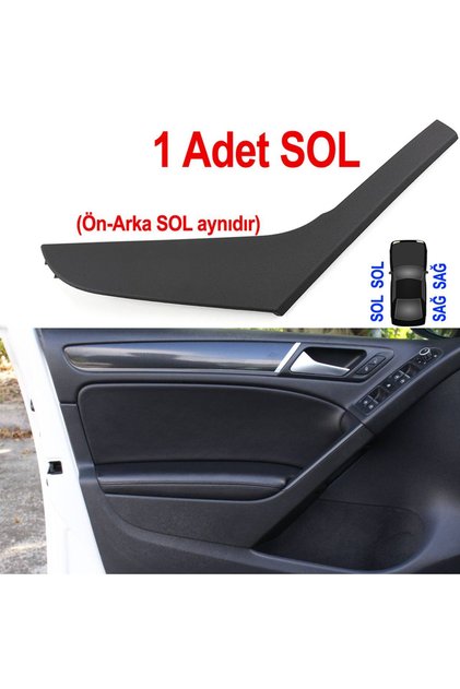 Golf 6 İç Kapı Kolu Tutamağı SOL - Golf 6 Kapı Kolu Soyulma sorunu