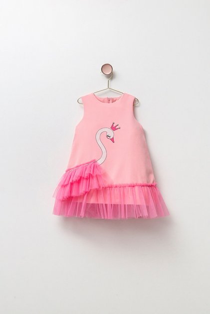 Girl's Dress Birthday Dress Swan Baby Girl Dress