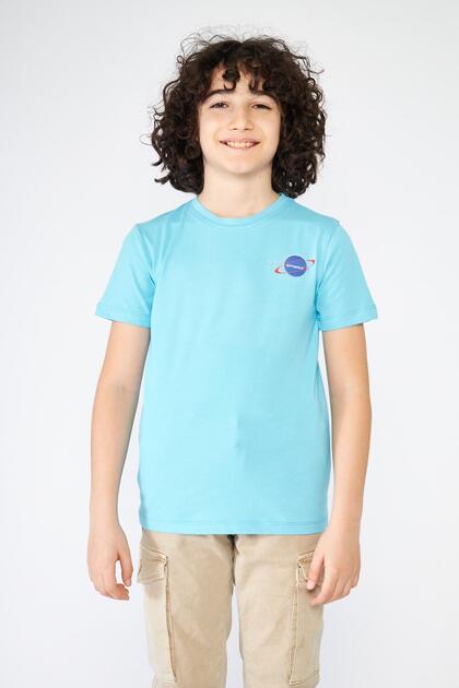 Kids Logo Printed Short Sleeve T-Shirt