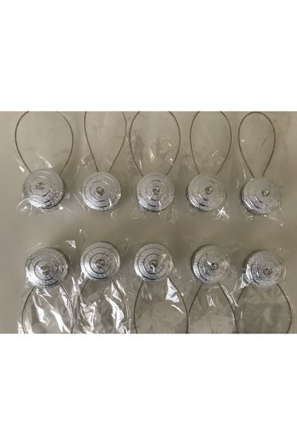 Set of 10 Magnetic Curtain Latches