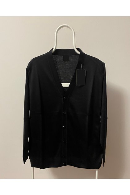 Men's Wool Knitwear Thin Knitted Cardigan Özbarla