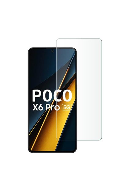 Xiaomi Poco X6 Pasifik Temperli Cam Kırılmaz Ekran Koruyucu