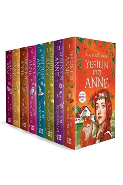 Dokuz Yayınları Yeşilin Kızı Anne Set (8 Kitap Takım) - Fiyatı