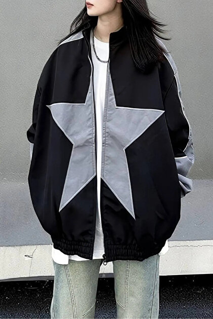 DEEFWEAR Y2k Baggy Paraşüt Unisex Ceket - Fiyatı, Yorumları