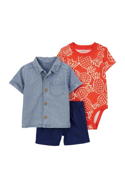 Baby Boy Top and Bottom Set 1q474210 Mixed Color