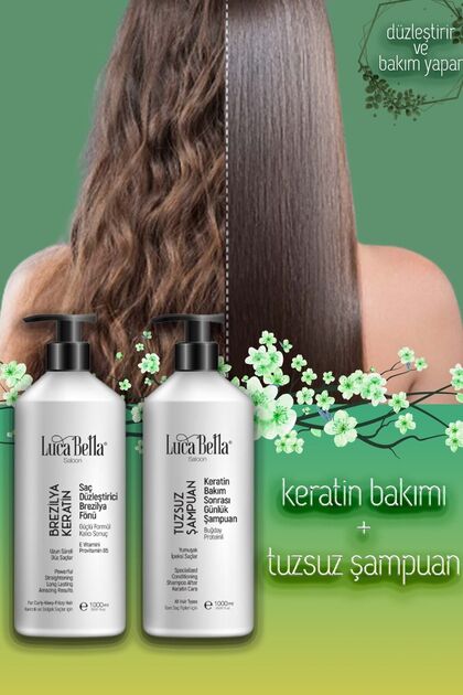Luca Bella Saç Düzleştirici Keratin Bakımı Brezilya Fönü