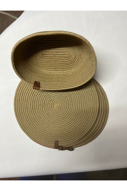 Decorative Snail Jute Woven Plate Placemat Set
