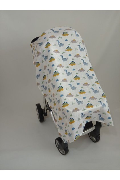 Muslin Baby Stroller Cover