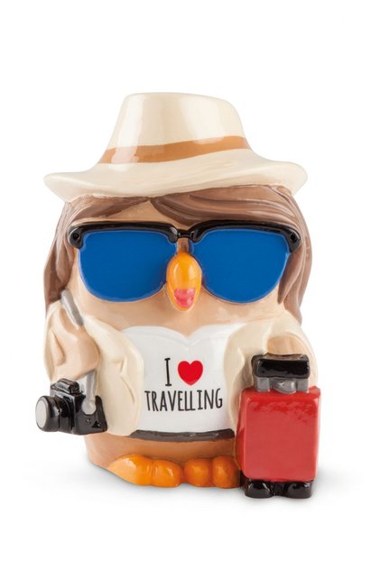 Miti e Leggende Goofi I Love Travelling Kumbara 8 cm x 10 cm