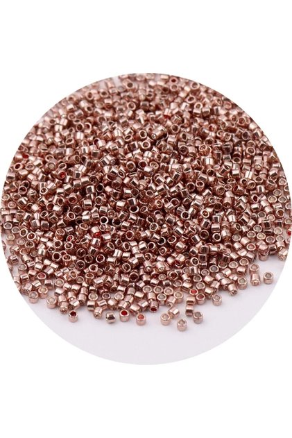 Miyuki Delica 11 00 Beads - DB 418, 7.5 Grams
