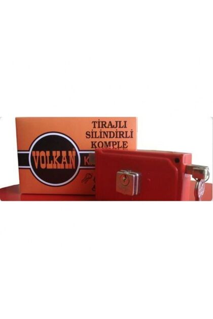 volkan kilit Trajlı 14 cm Demir Kapı Kilidi - Fiyatı, Yorumları